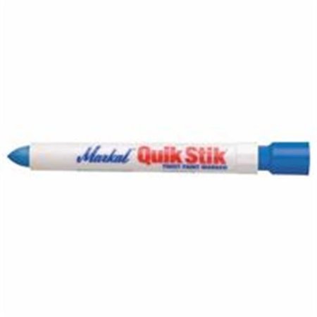 MARKAL Markal 434-61070 Quik Stik Marker; Blue 434-61070